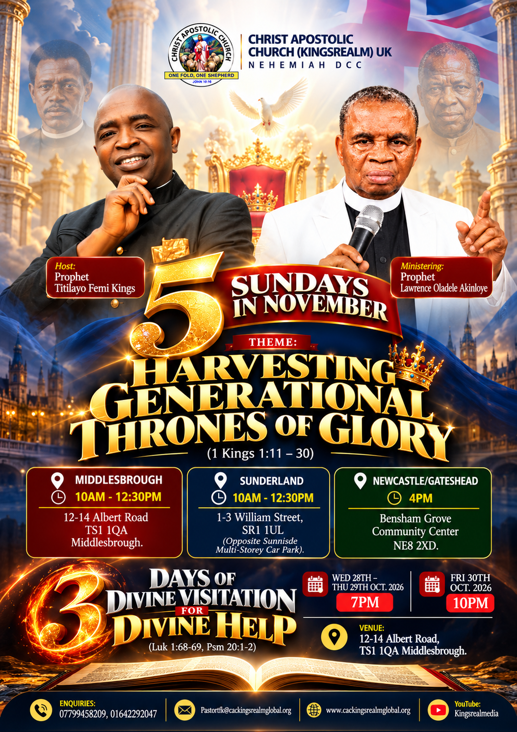 Harvesting Generational Thrones of Glory (1)